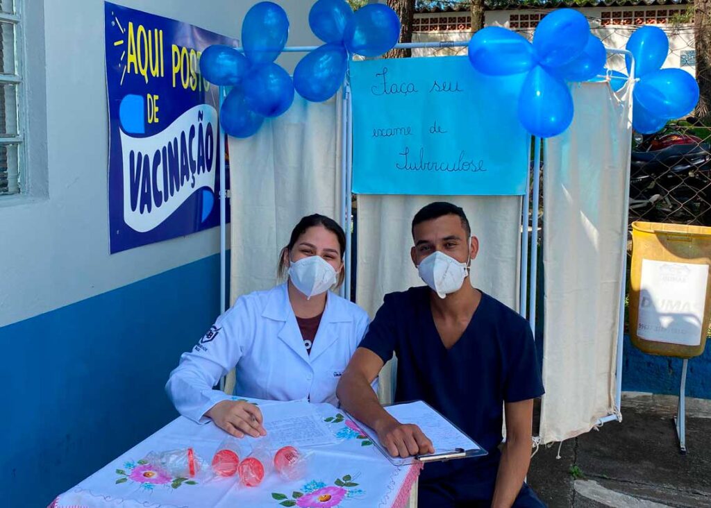 A ação contra à tuberculose aconteceu nas USFs do município de Garça.