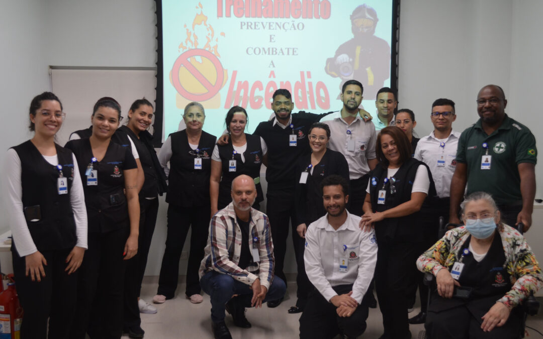 CRI Norte recebe treinamento de combate e prevenção a incêndio