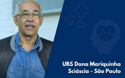 Paciente frequenta a UBS Dona Mariquinha Sciáscia há 25 anos