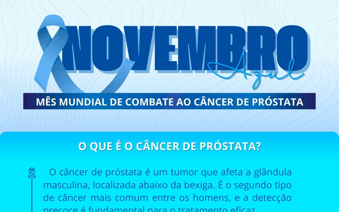 Novembro Azul: Conheça os principais sintomas do câncer de próstata