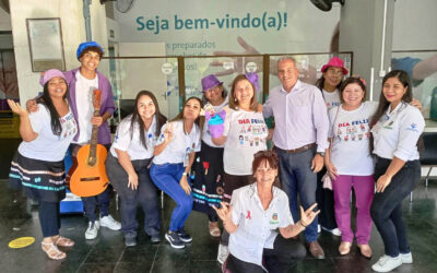 Hospital Municipal de Cubatão promove ação em alusão ao Dia Mundial de Combate à violência contra a pessoa idosa