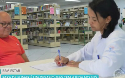Grupo de antitabagismo da UBS Vila Aurora É destaque no programa é De Casa da, TV Globo