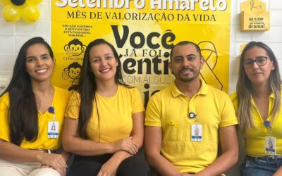 Setembro Amarelo: UPA de Picos promove atividades de prevenção para colaboradores