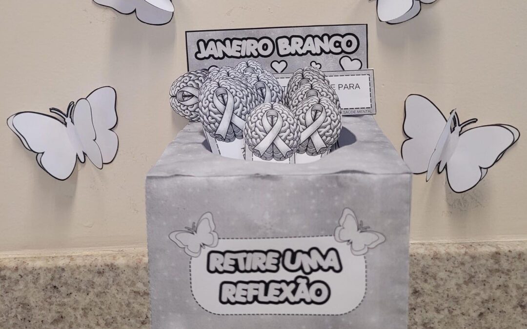 Janeiro Branco no AME de Promissão: autocuidado em pauta na saúde mental dos colaboradores