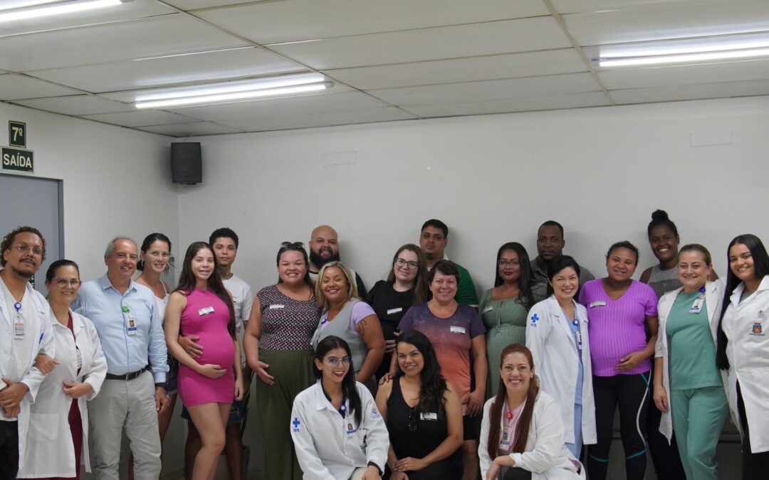 Gestantes conhecem estrutura e serviços do Hospital Municipal de Cubatão em visita guiada