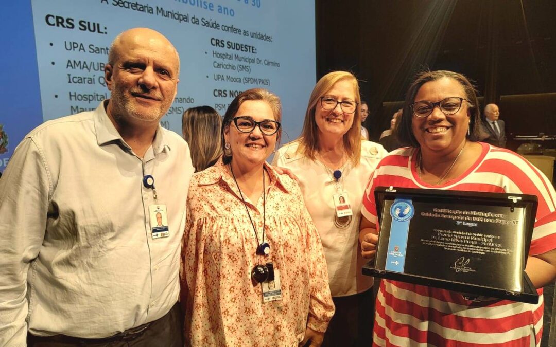 UPA Jaçanã e PSM Santana são premiados por excelência no atendimento a infarto