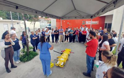 Unidades de Urgência e Emergência da Zona Norte (SP) realizam treinamento para atendimento de múltiplas vítimas