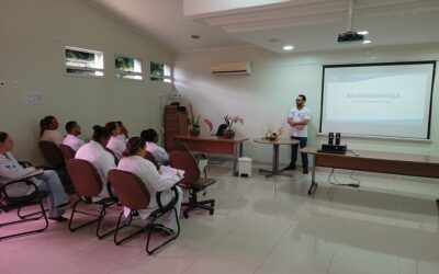 AME Promissão promove treinamento sobre biossegurança