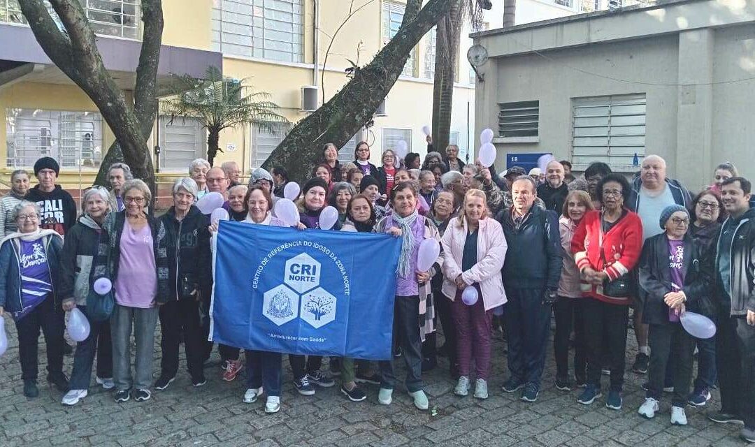 AME CRI Norte promove dia de Conscientização sobre a Violência contra Idoso