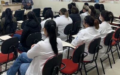 AME Andradina promove palestra sobre segurança no trânsito durante o Maio Amarelo