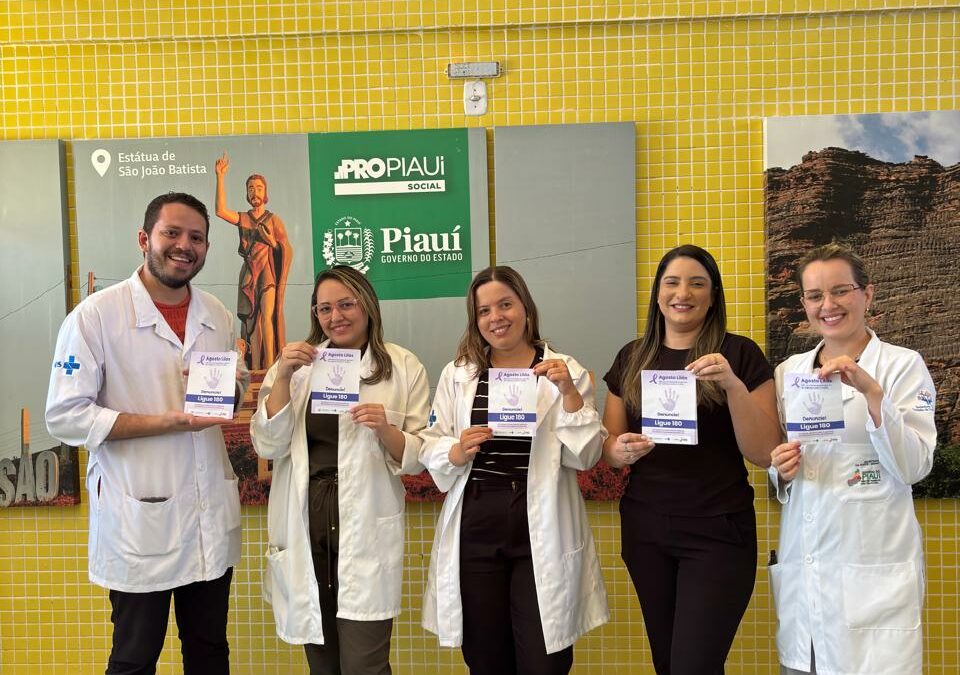 CER II no Piauí realiza ação do Agosto Lilás contra a violência doméstica