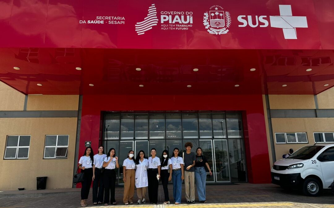 Visita acadêmica ao Novo Hospital Regional de Picos aproxima estudantes da prática do SUS