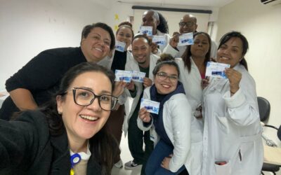 Profissionais do PAI Zona Norte participam de ação de Segurança do Paciente