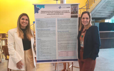 AMA Jardim Joamar expõe pôster durante a 3ª edição do Planeja Saúde