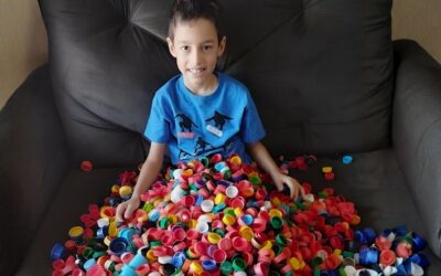 Tampinhas que viram esperança