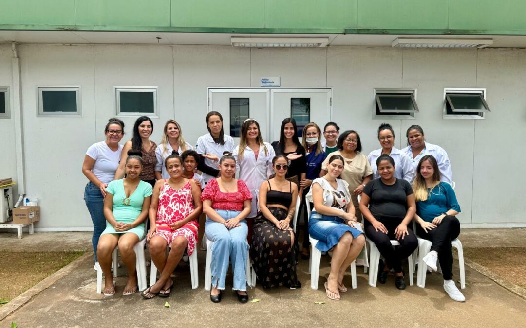 Ação “Arte e Afeto” reforça cuidado integral às gestantes na USF Vila Nova, em Cubatão