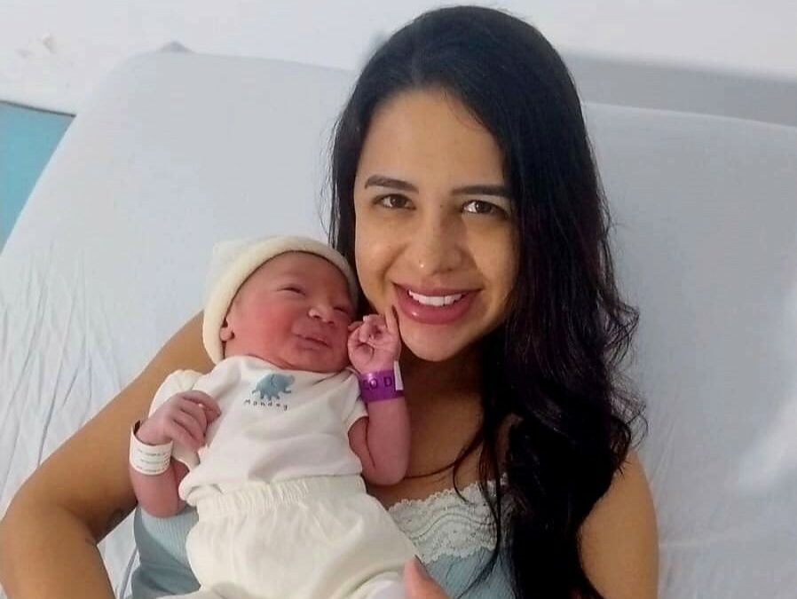 Valentim é o primeiro bebê nascido em Cubatão em 2026