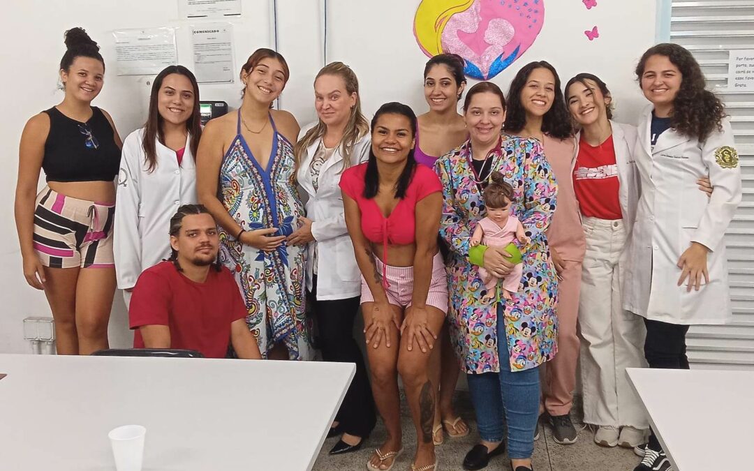 UBS da Ilha Caraguatá, em Cubatão, promove encontro com gestantes