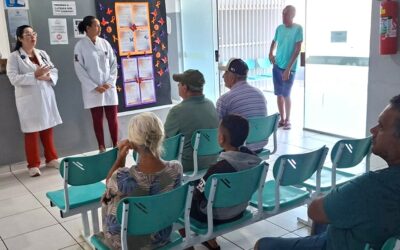 USFs de Garça promovem ações de conscientização na campanha Fevereiro Roxo e Laranja