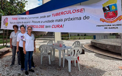 SBCD reforça ações de busca ativa contra a tuberculose em Garça durante o mês de março