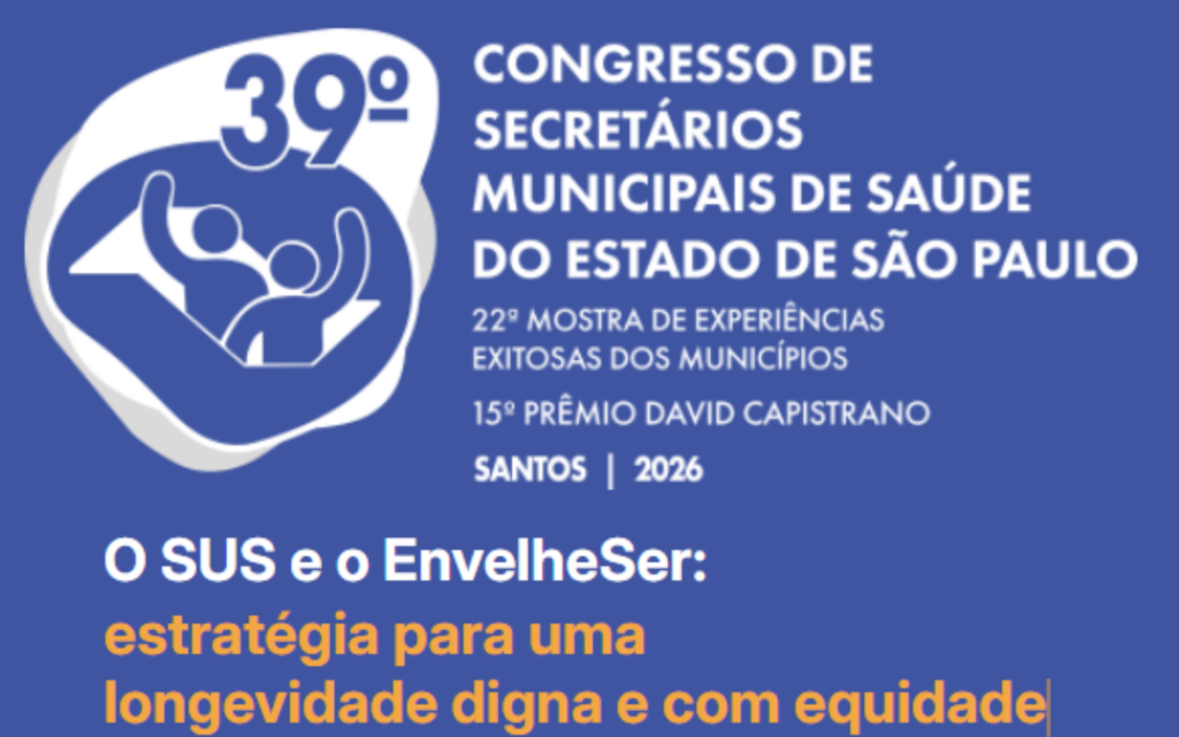 SBCD confirma participação no 39º Congresso do COSEMS/SP e destaca experiências exitosas na saúde pública