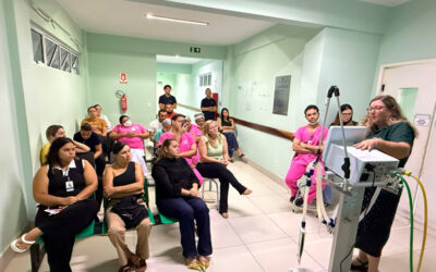 Treinamento reforça uso seguro de ventiladores pulmonares no Hospital Regional de Campo Maior, no Piauí