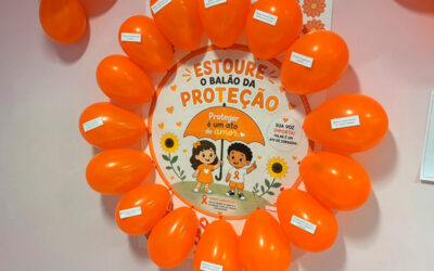 CER II realiza atividades educativas sobre proteção infantil durante o Maio Laranja
