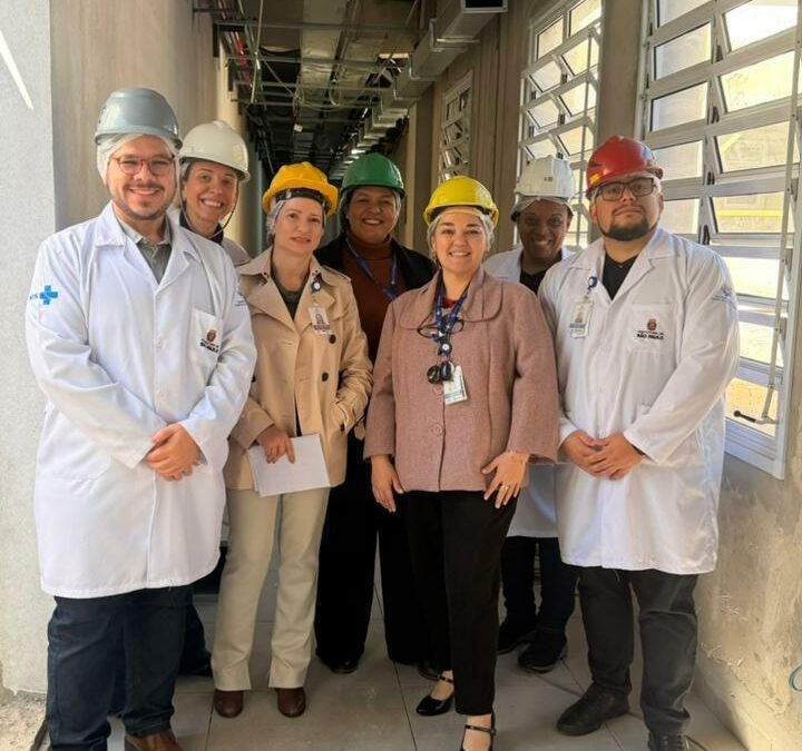 PS Santana avança em transformação para UPA e recebe visita técnica da SBCD