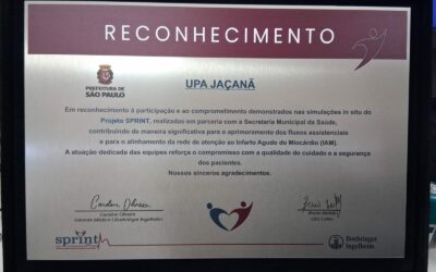 UPA Jaçanã é reconhecida por participação em iniciativa de aprimoramento do atendimento ao infarto