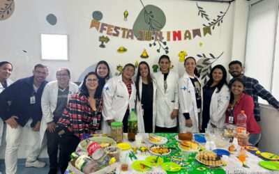 Festa junina promove integração e fortalece o cuidado humanizado no Hospital Municipal de Cubatão