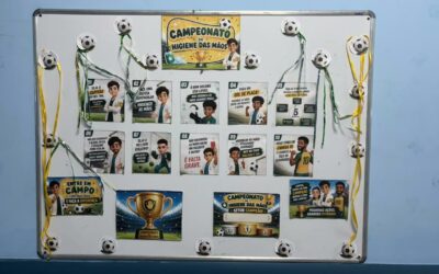 Copa do Mundo: Novo Hospital Regional de Picos reforça prevenção de infecções com ação temática inspirada no campeonato