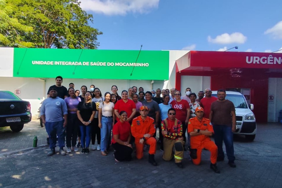 Hospital do Mocambinho forma Brigada de Incêndio em parceria com o Corpo de Bombeiros