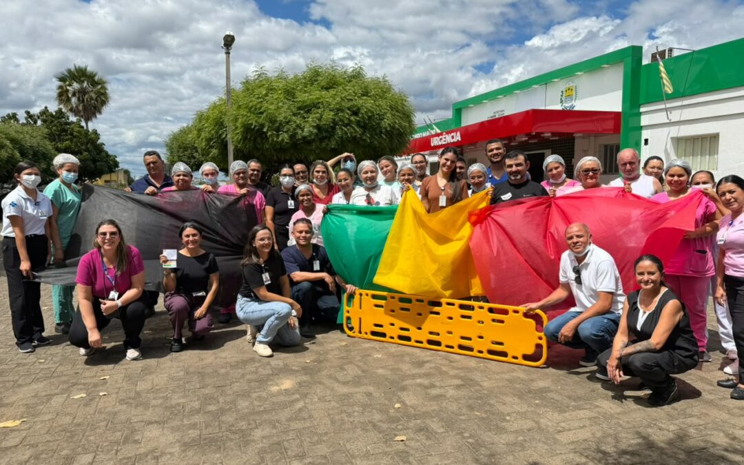 Hospital Regional de Campo Maior promove capacitação para atendimento simultâneo a múltiplas vítimas