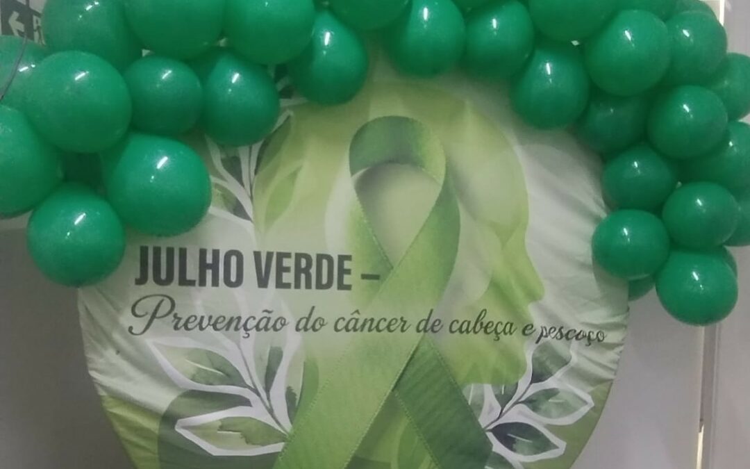 USF Morro do Índio realiza ação do Julho Verde para conscientizar sobre o câncer de cabeça e pescoço