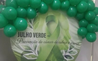 USF Morro do Índio realiza ação do Julho Verde para conscientizar sobre o câncer de cabeça e pescoço