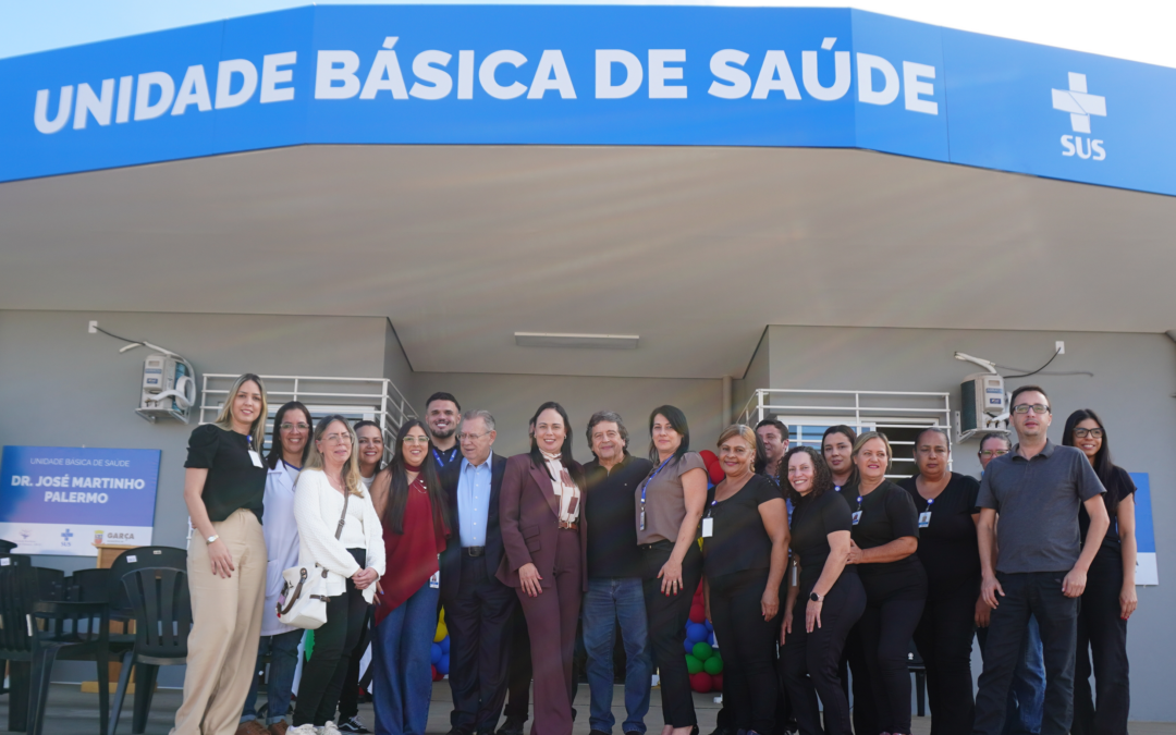 Novo prédio das unidades de saúde Dr. José Martinho Palermo e Noele Caroline Alves fortalece a Atenção Primária em Garça