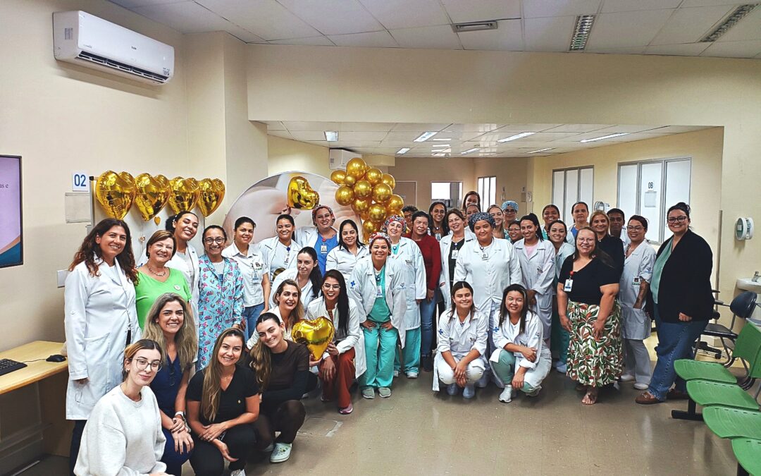 A importância do aleitamento materno é tema de palestra aos colaboradores do Hospital Municipal de Cubatão