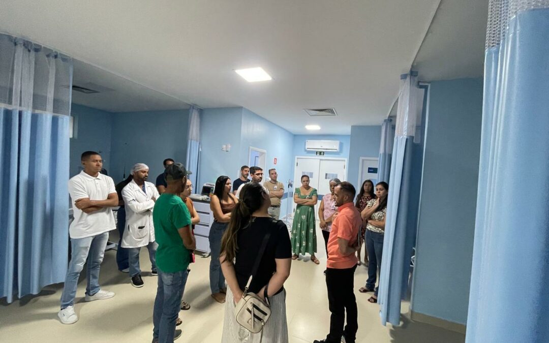 Hospital Regional Eustáquio Portela realiza capacitação para os profissionais da nova UTI