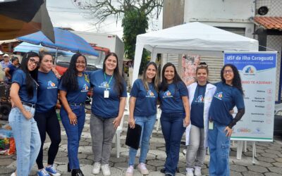 USF Ilha Caraguatá leva serviços de saúde à comunidade com a primeira edição da Feira da Saúde