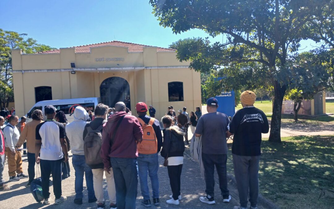 Pacientes do CAPS Adulto Jaçanã participam de sessão de cinema na Fábrica de Cultura do Belenzinho