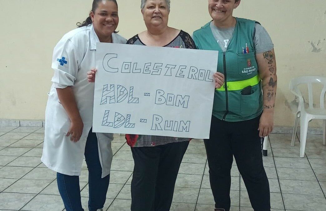 UBS Vila Nivi promove ações de conscientização sobre colesterol e prevenção de doenças cardiovasculares