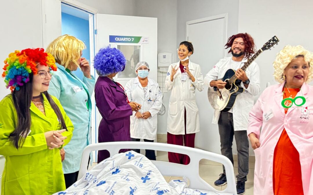 Doutores da Alegria visitam Novo Hospital Regional de Picos