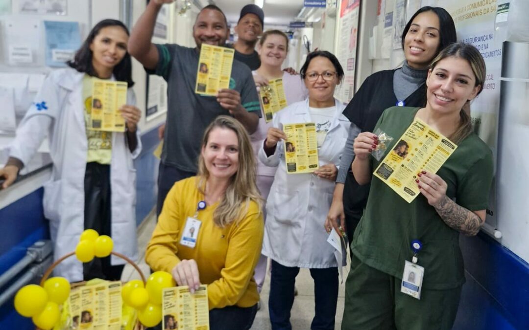 AMA Joamar promove ação de conscientização sobre saúde mental no Setembro Amarelo