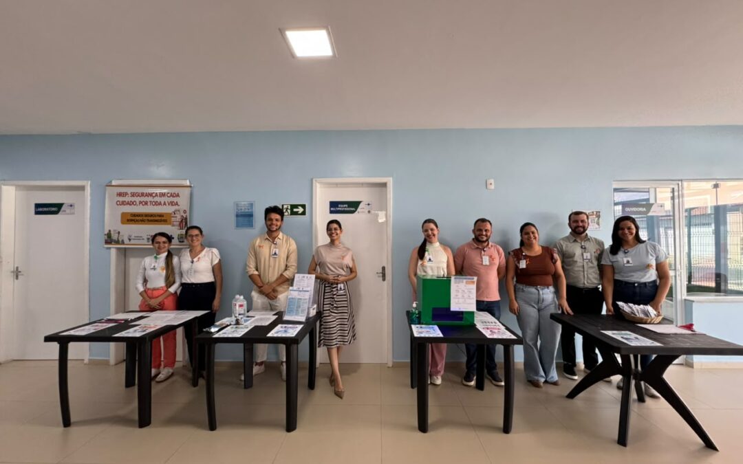 Hospital Regional Eustáquio Portela promove ação em alusão ao Dia Mundial de Segurança do Paciente