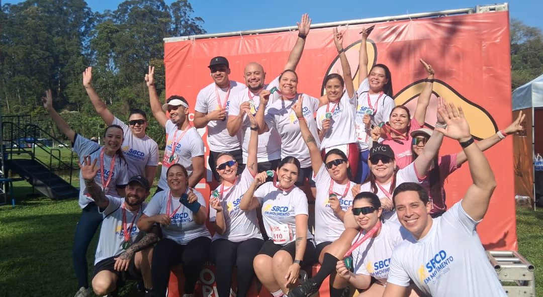 Colaboradores da SBCD participam do Circuito Zoo Run em São Paulo