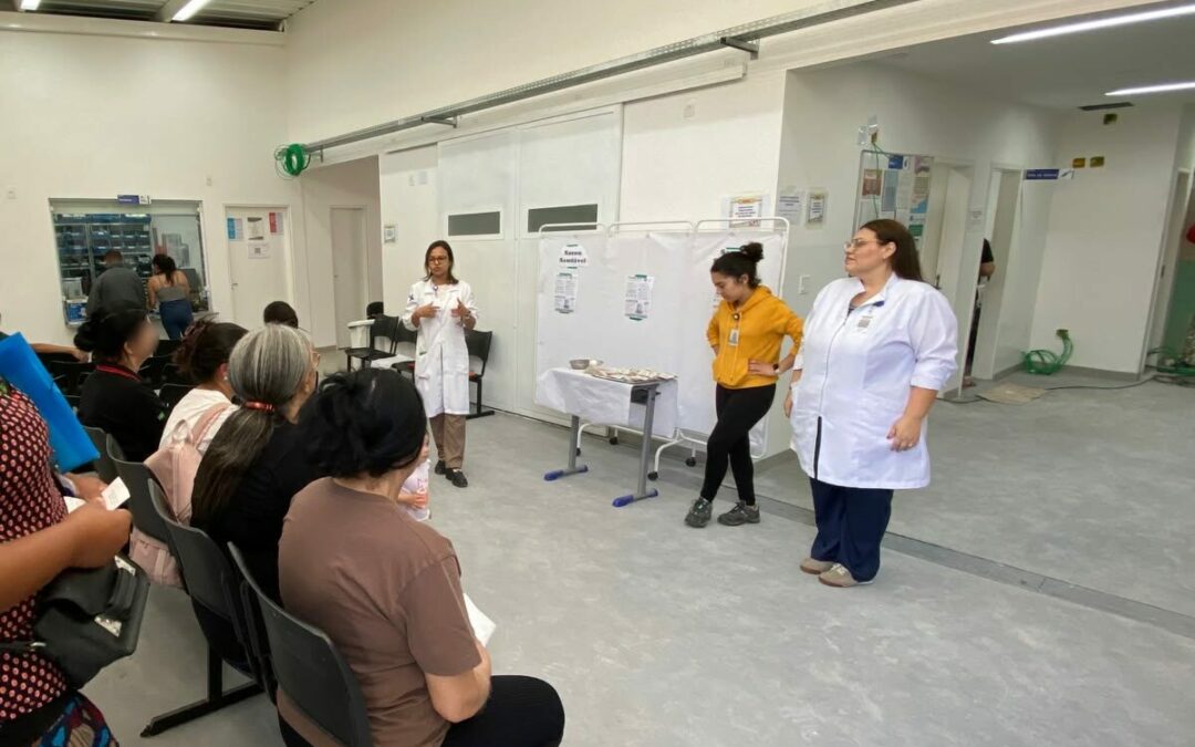 UBS Jardim Flor de Maio promove ação de conscientização sobre hipertensão arterial